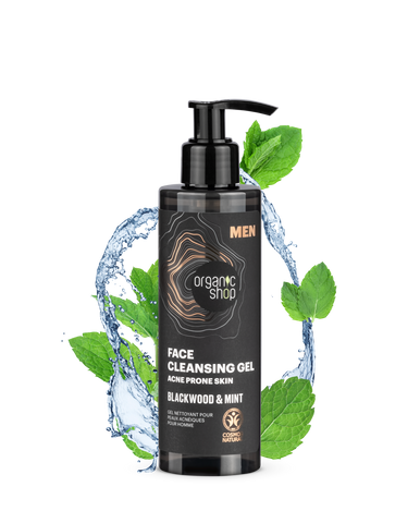 ORGANIC SHOP MEN Гель для умывания Blackwood and Mint 200мл