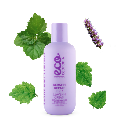 ECOFORIA Hair Euphoria Незмивний крем Кератинове відновлення 15 в 1 200мл