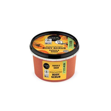 ORGANIC SHOP Скраб для тіла "ПАПАЙЯ і ЦУКОР" 250мл