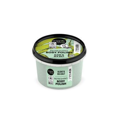 ORGANIC SHOP Скраб для тіла "ВОДОРОСТІ і МОРСЬКА СІЛЬ" 250мл