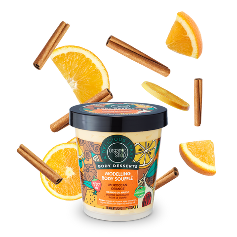 ORGANIC SHOP Body Desserts Моделирующее суфле для тела MOROCCAN ORANGE 450мл