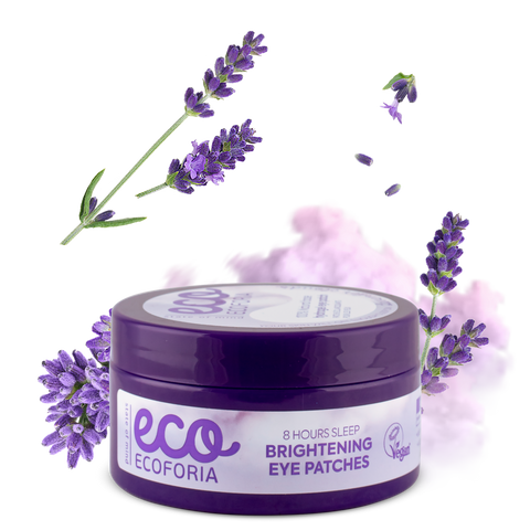 ECOFORIA Lavender Clouds Патчи для глаз Осветляющие на 8 часов сна 60шт