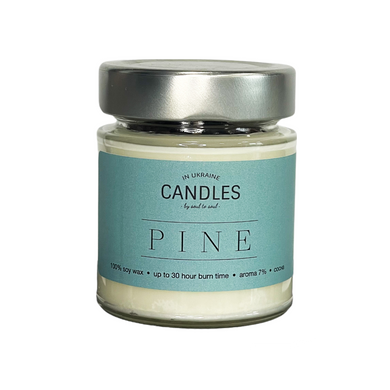 CANDLES IN UA Аромасвічка PINE (сосна) 120г