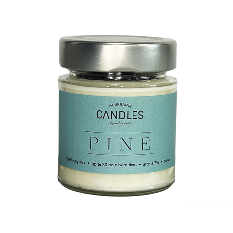 CANDLES IN UA Аромасвеча PINE (сосна) 120г