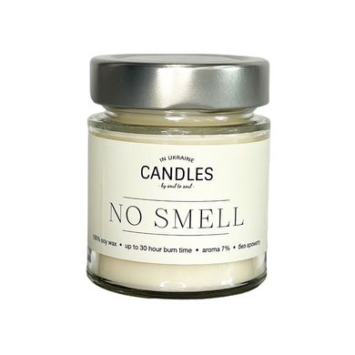 CANDLES IN UA Аромасвеча NO SMELL (без аромата) 120г