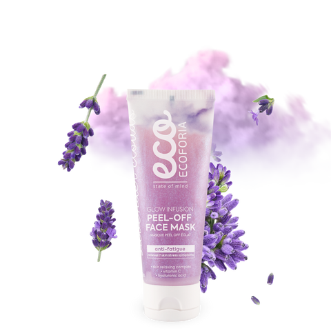 ECOFORIA Lavender Clouds Маска-пилинг для лица Glow Infusion 75мл