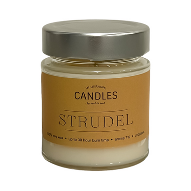 CANDLES IN UA Аромасвеча STRUDEL (штрудель) 120г