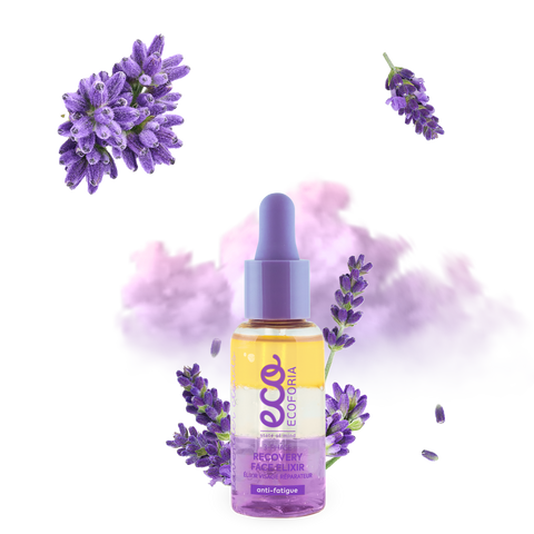 ECOFORIA Lavender Clouds Эликсир для лица Трехфазный восстанавливающий 30мл