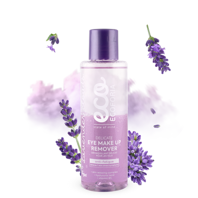 ECOFORIA Lavender Clouds Средство для снятия макияжа с глаз Деликатное 150мл