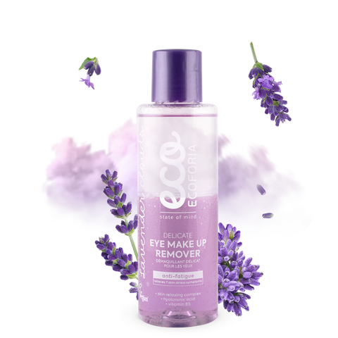 ECOFORIA Lavender Clouds Засіб для зняття макіяжу з очей Делікатний 150мл