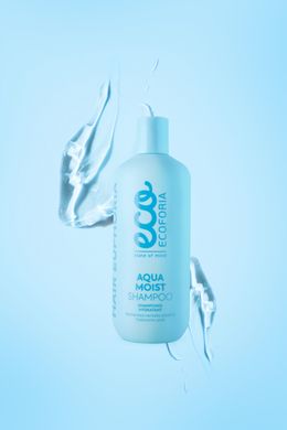 ECOFORIA Hair Euphoria Шампунь для волос Увлажняющий Aqua Moist 400мл