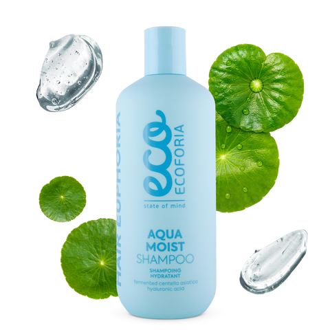 ECOFORIA Hair Euphoria Шампунь для волос Увлажняющий Aqua Moist 400мл